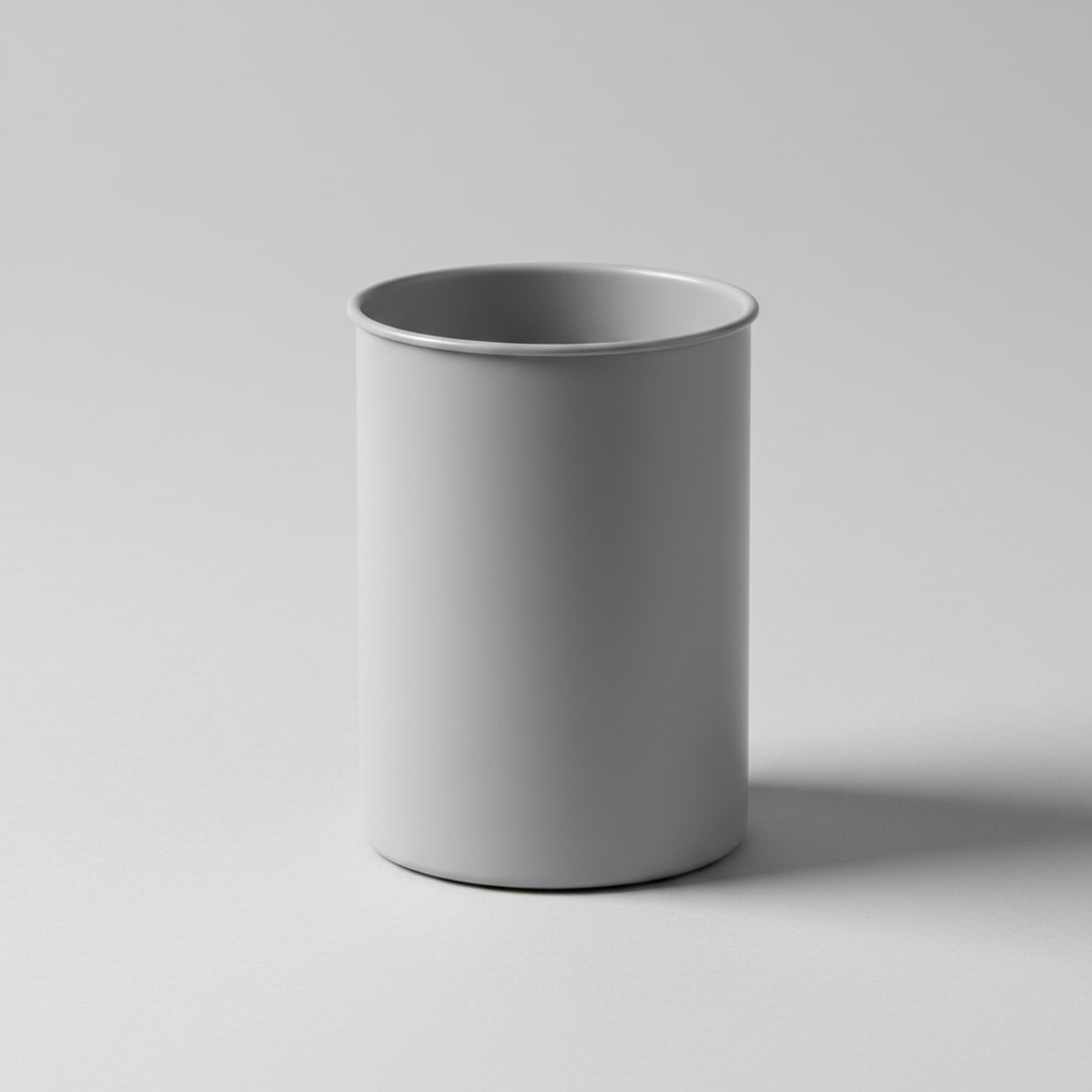 Steel Pen Cup, Powder-Coated