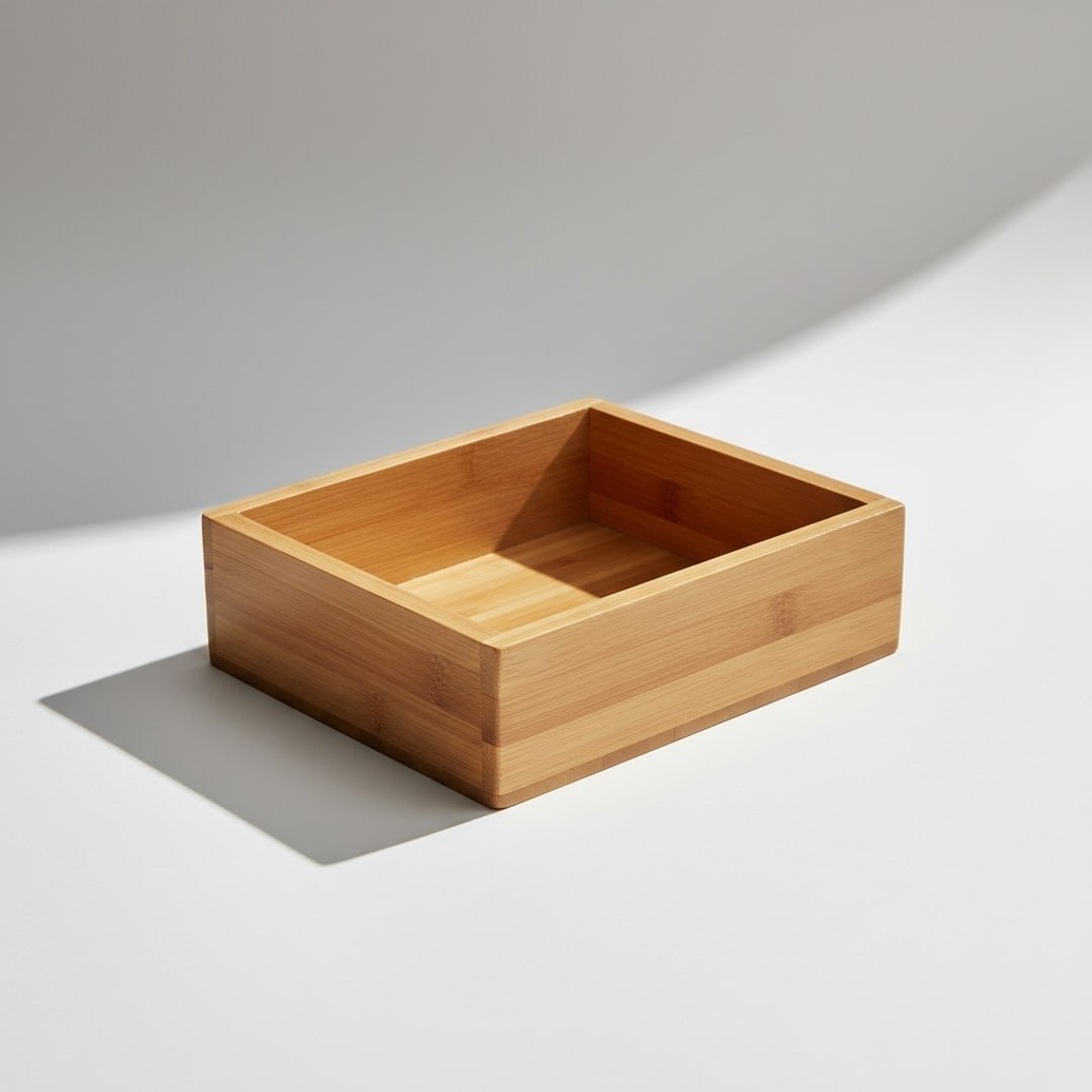 Kabelablage-Tablett, Bambus — Klein Studio
