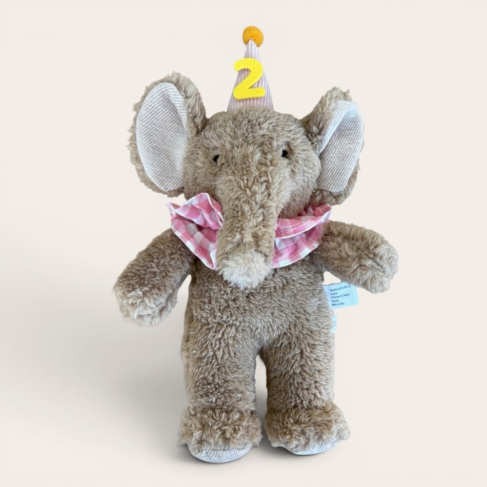 And The Little Dog Laughed - Soft Toy - Priscilla Party Elephant — Klein Studio