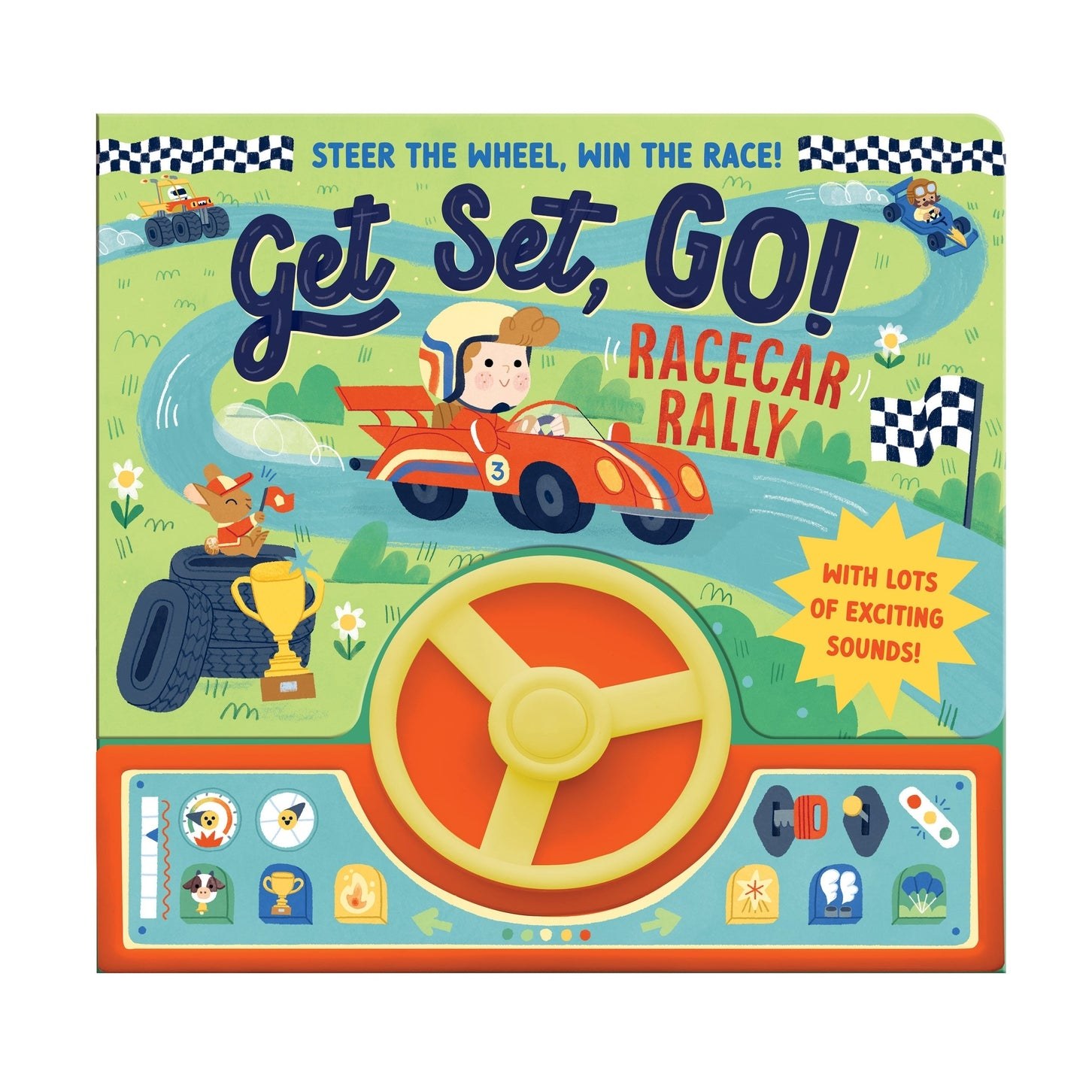 Get Set, Go! – Race Car Rally Children's Sound Book — Klein Studio