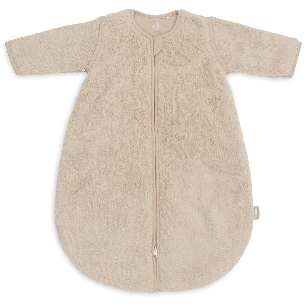 Jollein - Sleeping Bag with Removable Sleeves 60cm - Fluffy Sand — Klein Studio