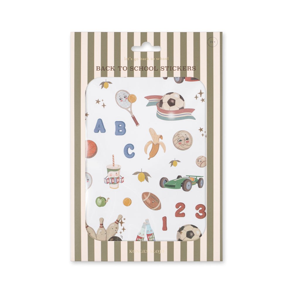 Konges Slojd - Back to School Stickers – Kick It — Klein Studio