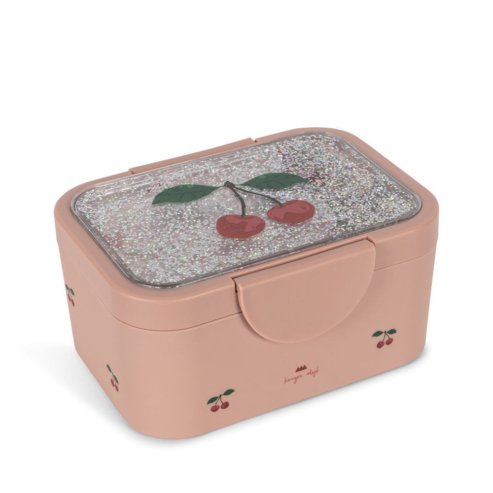 Konges Slojd - Glitter Lunch Box - Cherry Blush — Klein Studio