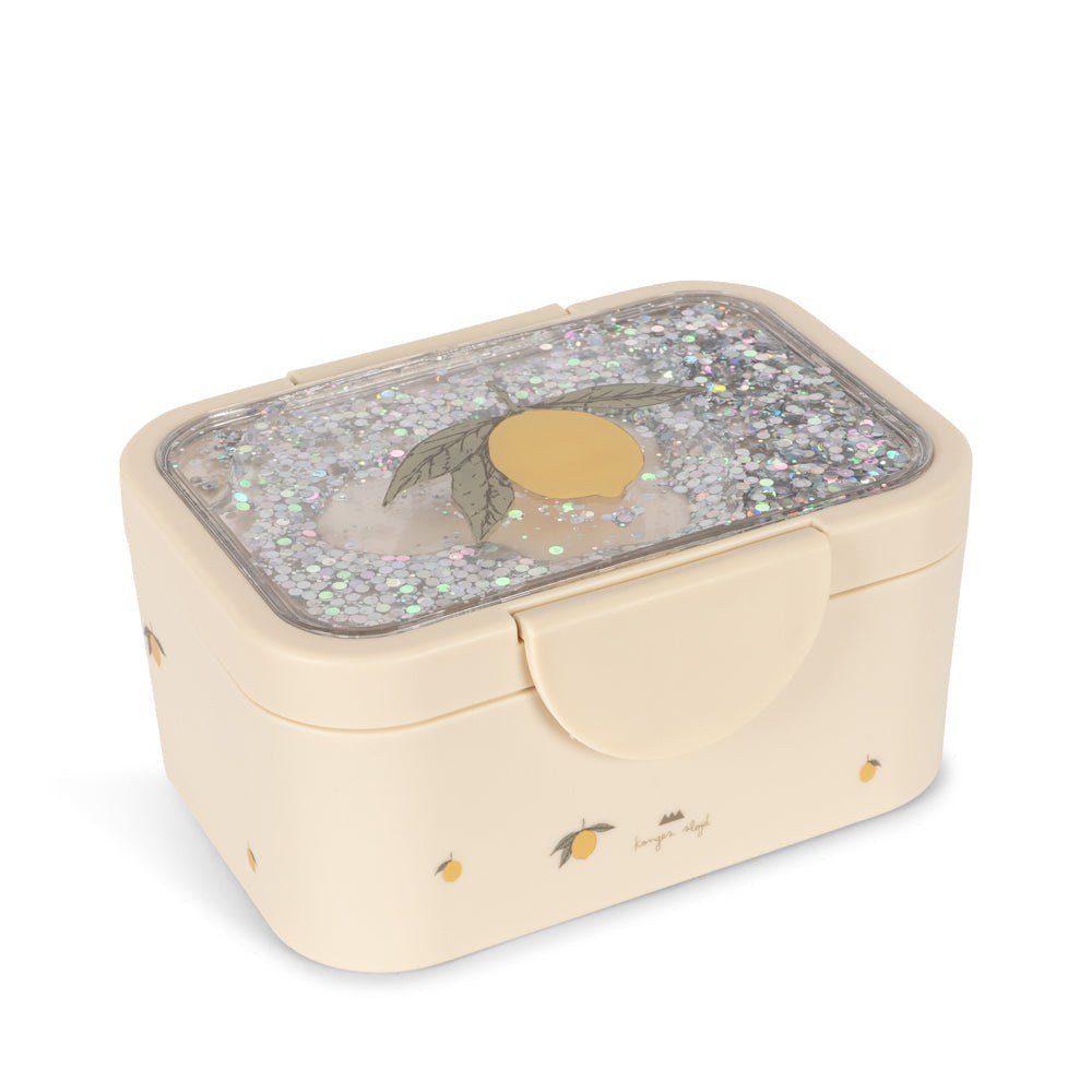 Konges Slojd - Glitter Lunch Box - Lemon — Klein Studio
