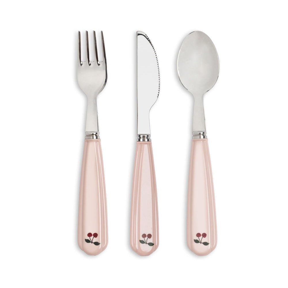 Konges Slojd - Kids Cutlery - Cherry Blush — Klein Studio