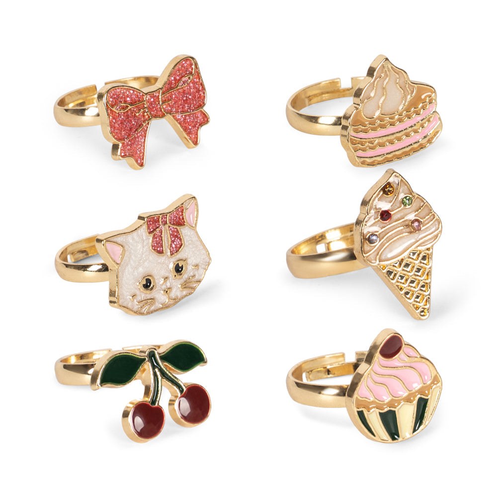 Konges Slojd - Kitty Sweets Ring Set - 6 Pack — Klein Studio