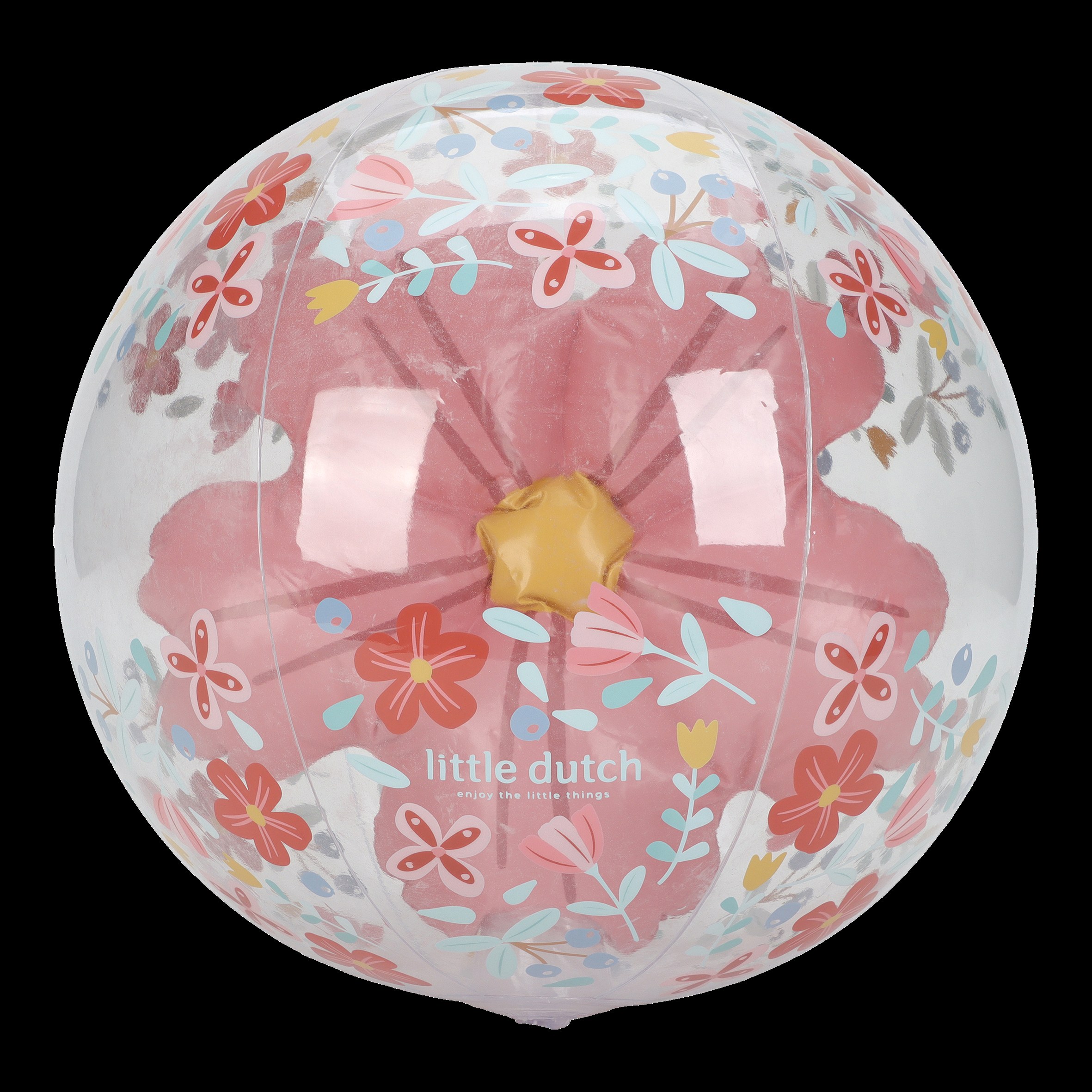 Little Dutch - 3D Beach Ball - Pink Flower — Klein Studio