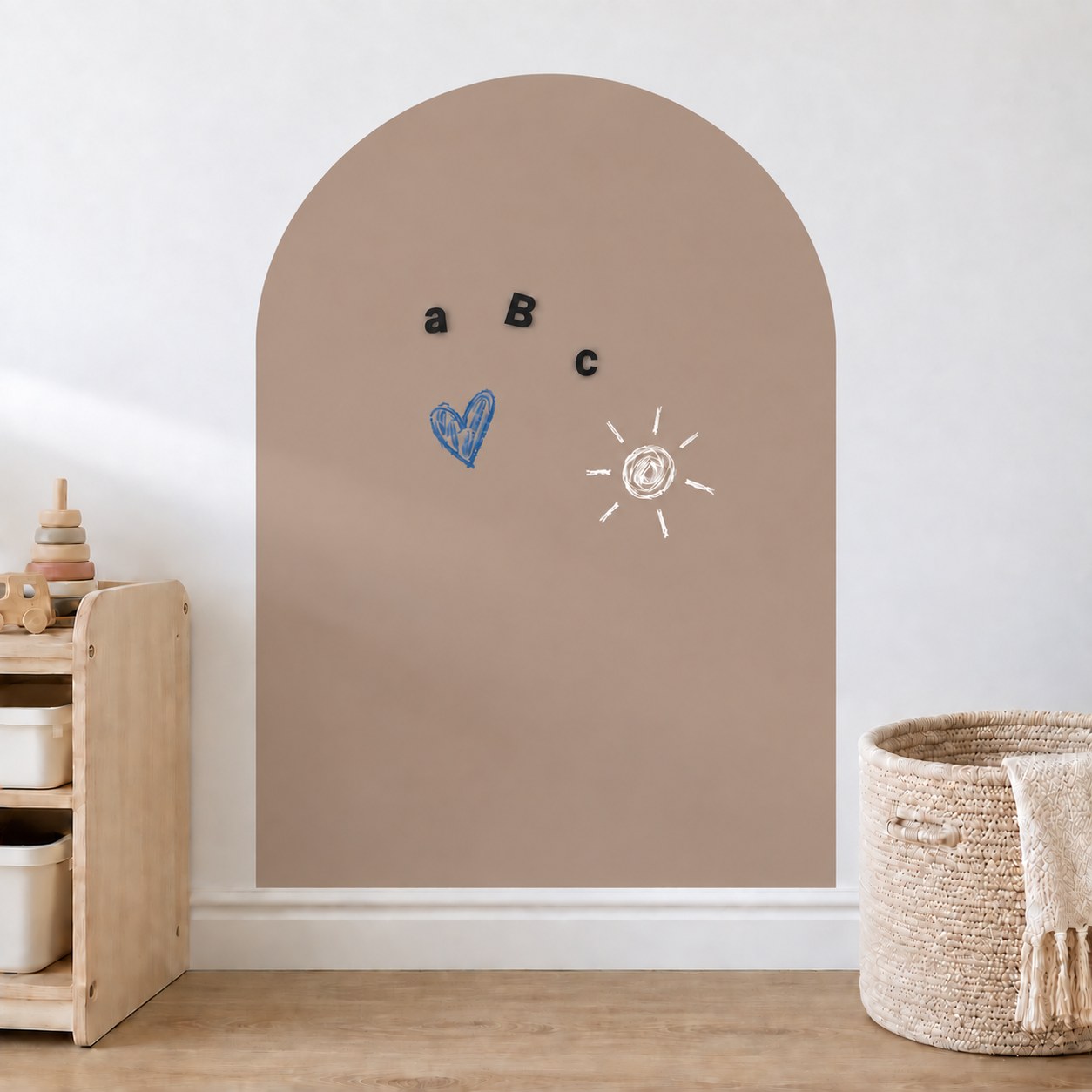Mabel & Fox - Magnetic Wall Decal - Brown — Klein Studio
