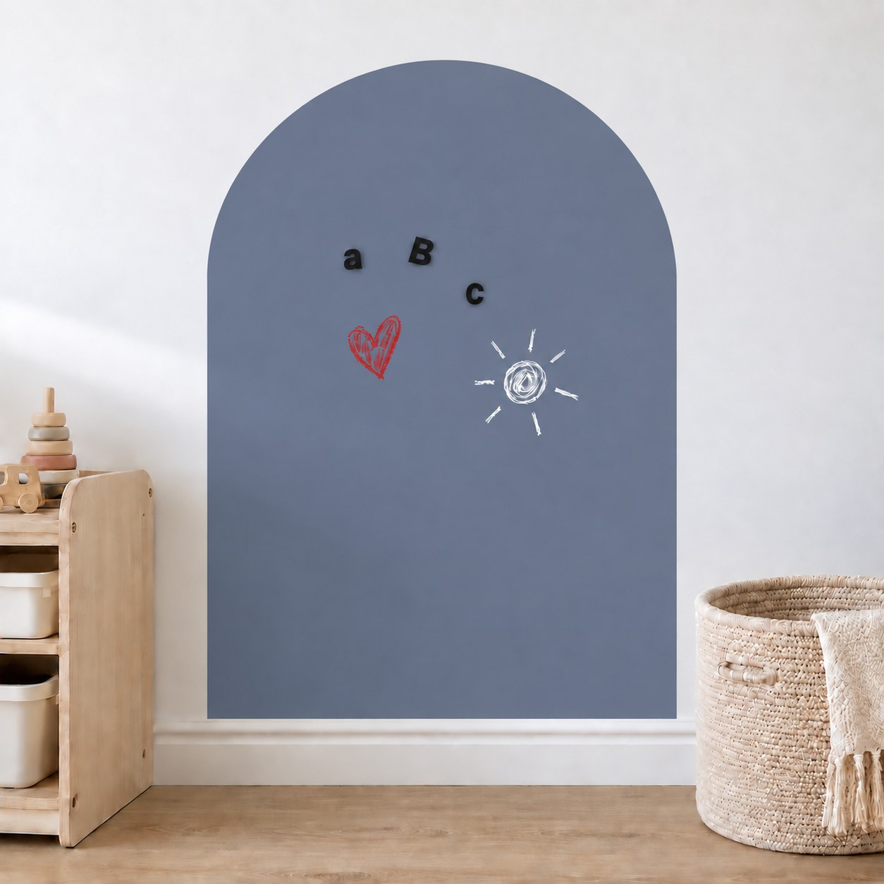 Mabel & Fox - Magnetic Wall Decal - Navy Blue — Klein Studio