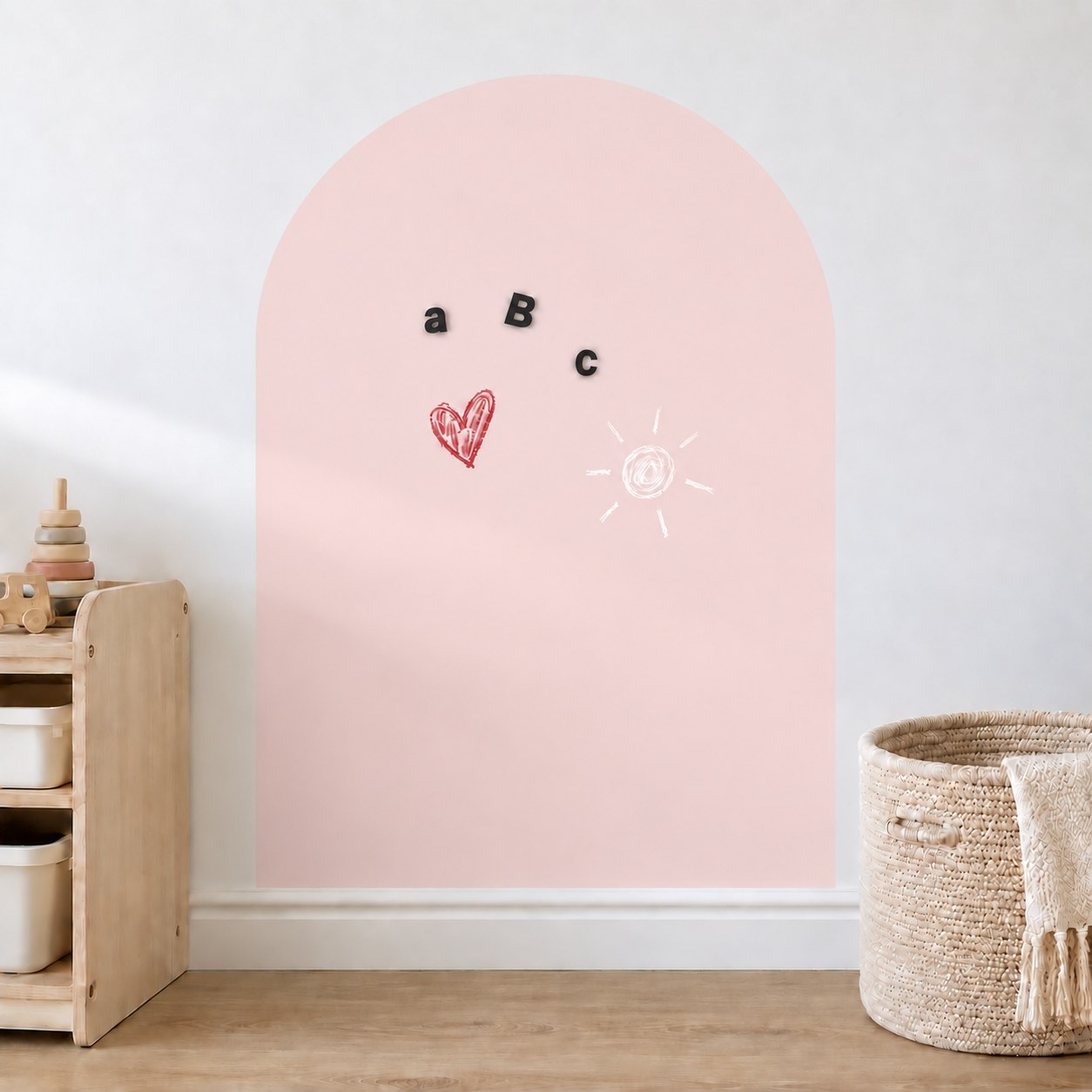 Mabel & Fox - Magnetic Wall Decal - Pink — Klein Studio