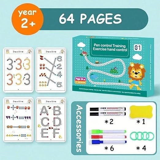 Magical Tracing Workbook Set - ( 64 Pages ) — Klein Studio